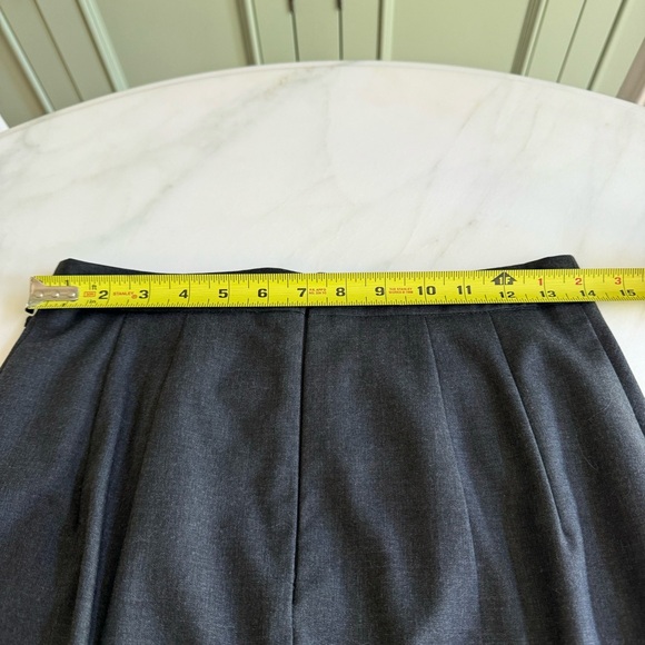 Nanette Lepore Carley Pencil Skirt Charcoal Sz 2 - Picture 10 of 11